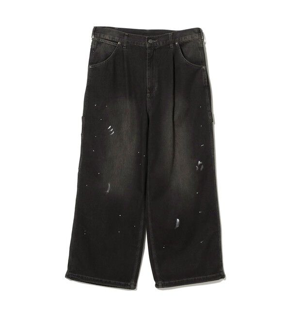 BEAMS「【別注】NULL TOKYO / Painter Denim Pants」|デニム|BLACK_INDIGO