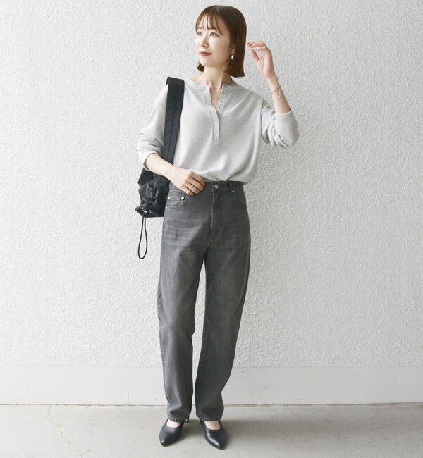 SHIPS any「SHIPS any: ハイライズ デニムパンツ［SHIPS any DENIM］」|デニム|