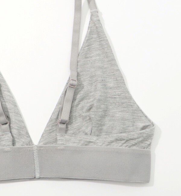TOMORROWLAND BUYING WEAR「BASE RANGE バンブー トライアングルブラトップ」|インナー|