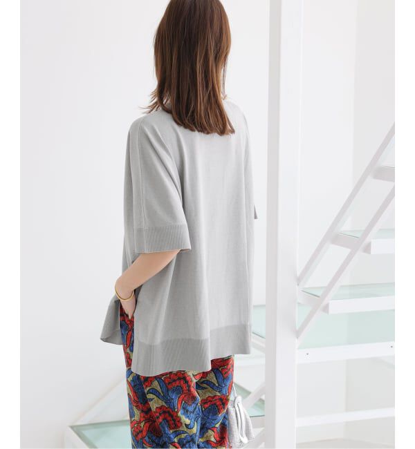 JOURNAL STANDARD relume「《追加4》接触冷感 / ウォッシャブルクールポンチョプルオーバー」|ニット・セーター|