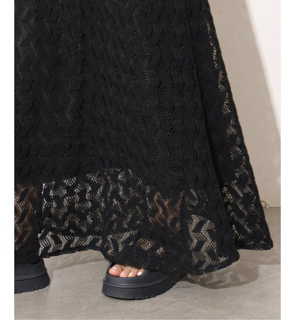 JOURNAL STANDARD relume「《WEB限定追加》【TORRAZZO DONNA/トラッゾドンナ】ジオメトリックレーススカート」|スカート|