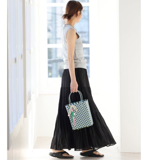 JOURNAL STANDARD relume「《WEB限定追加予約3》コットンボイルクリンクルティアードスカート」|スカート|