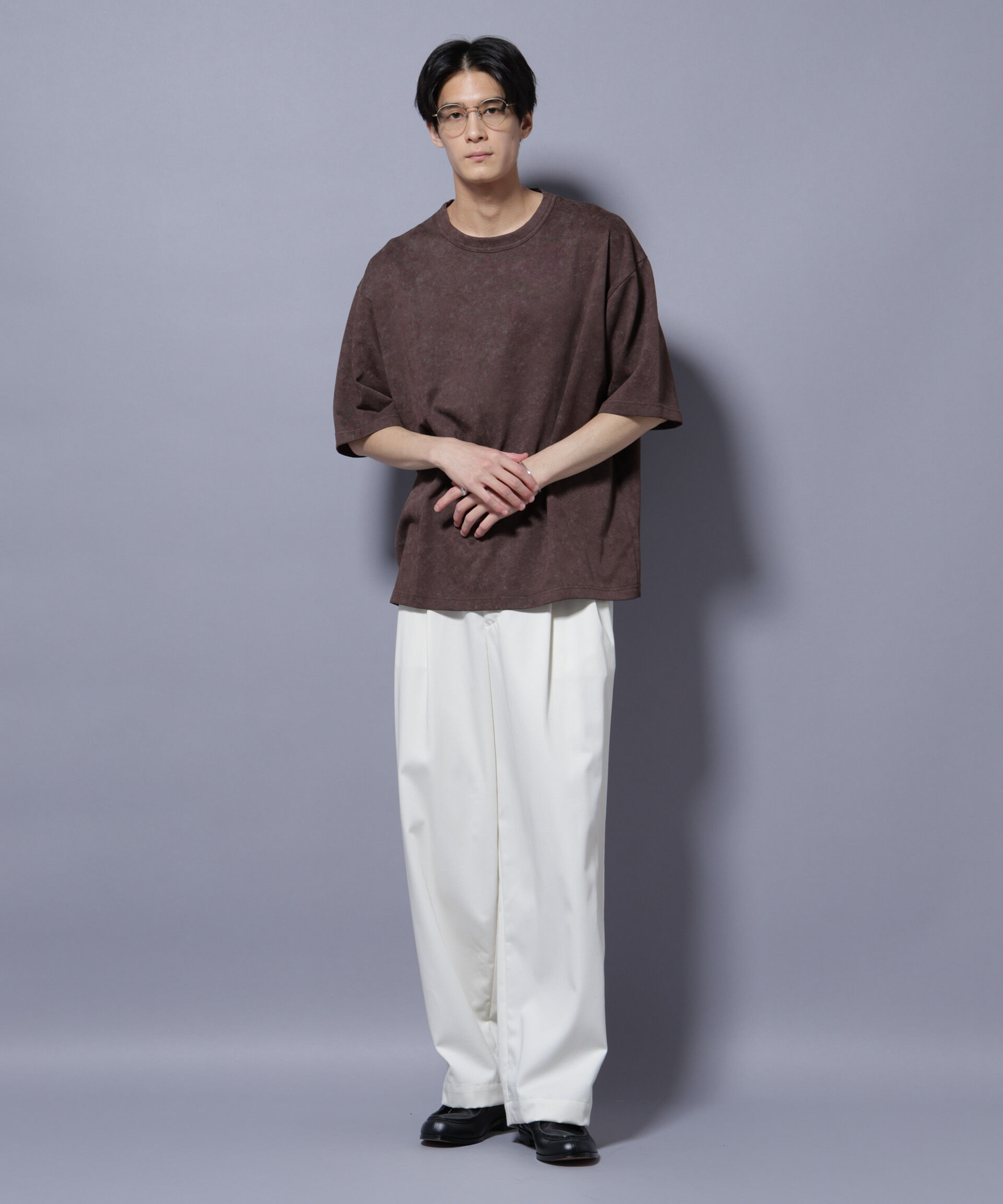 nano･universe「フェードカラーTシャツ 半袖」|Tシャツ・カットソー|