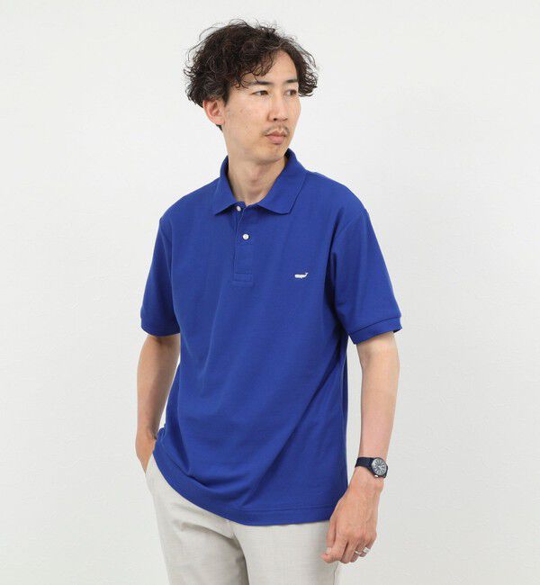 NOLLEY'S goodman「【WEB限定】《ビジカジ対応》クジラ刺繍 ドライカノコユーティリティポロシャツ 26SS」|ポロシャツ|