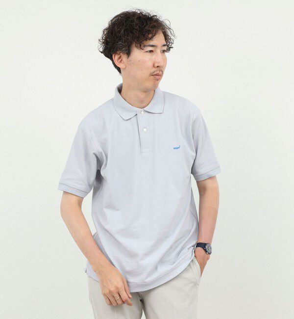 NOLLEY'S goodman「【WEB限定】《ビジカジ対応》クジラ刺繍 ドライカノコユーティリティポロシャツ 26SS」|ポロシャツ|