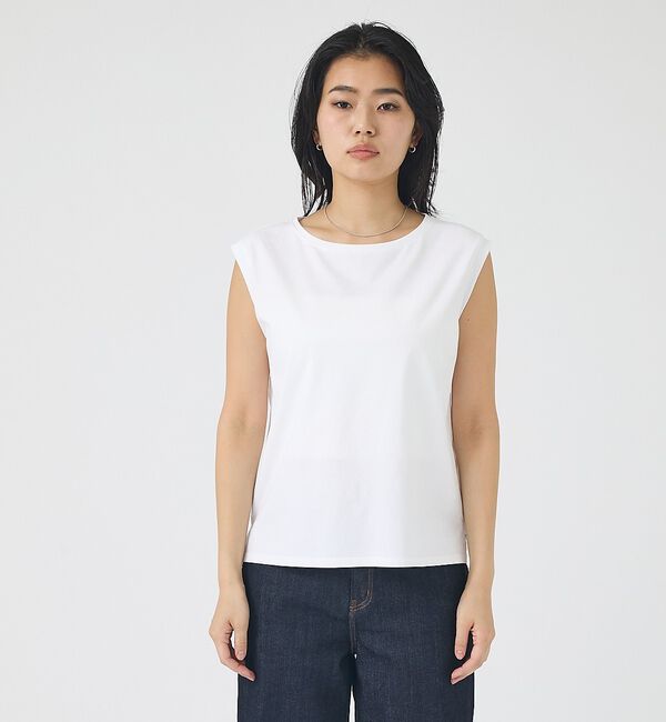 Rouge vif「【2点セット】【細見え】フレンチスリーブTシャツ&times;サスペンダースカート/キャミワ」|スカート|