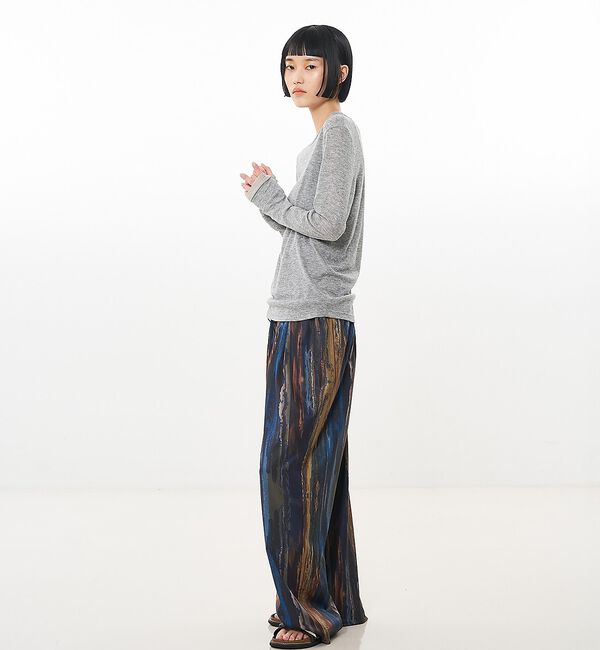 NOMINE「ダブルスリーブ シアー ロンT」|Tシャツ・カットソー|