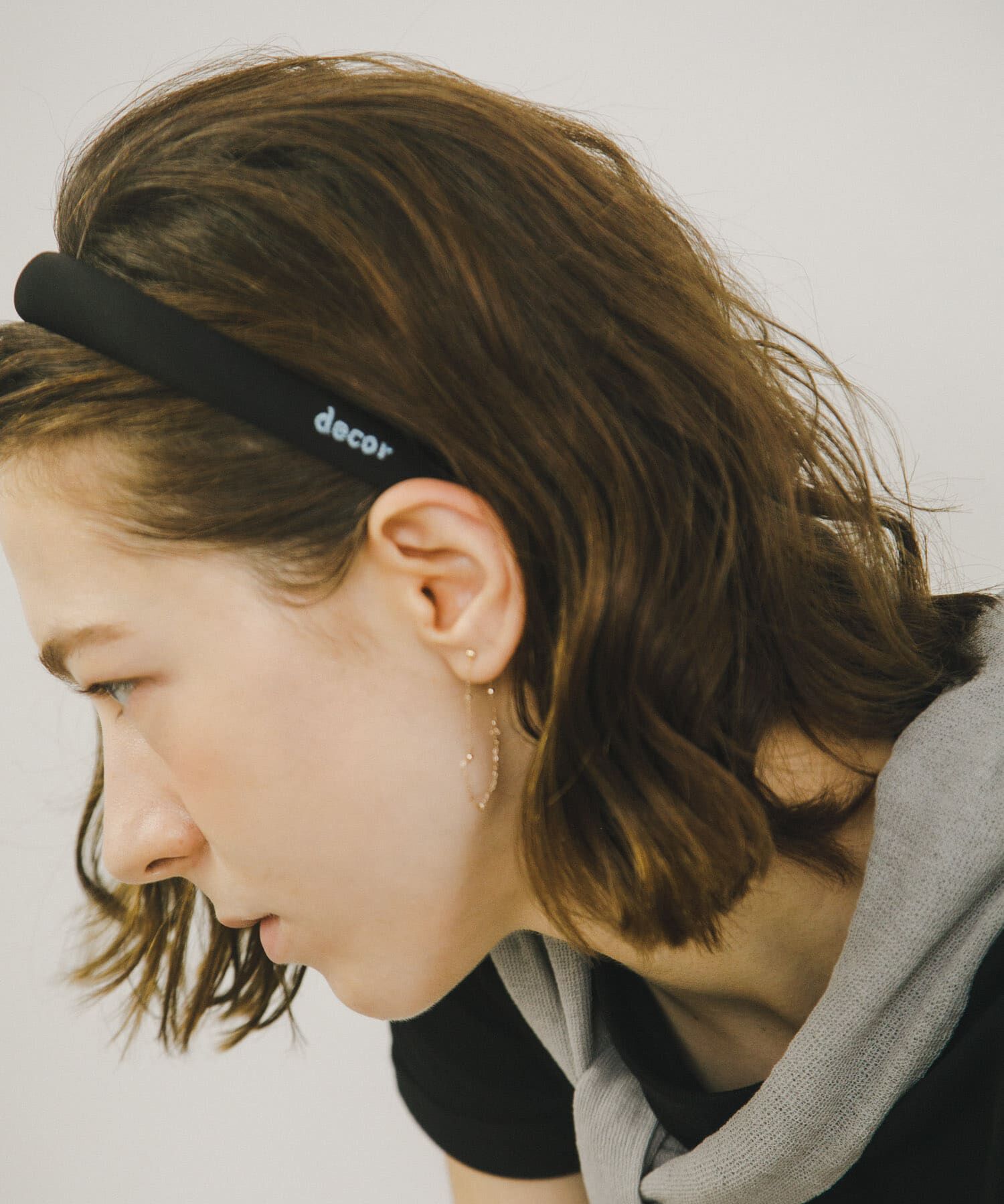 URBAN RESEARCH「decor『デコール』　SATIN HEADBAND」|カチューシャ|