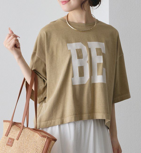  「【リバイバル/新色追加】スーピマコットンBIGロゴショートTシャツ」|Tシャツ・カットソー|