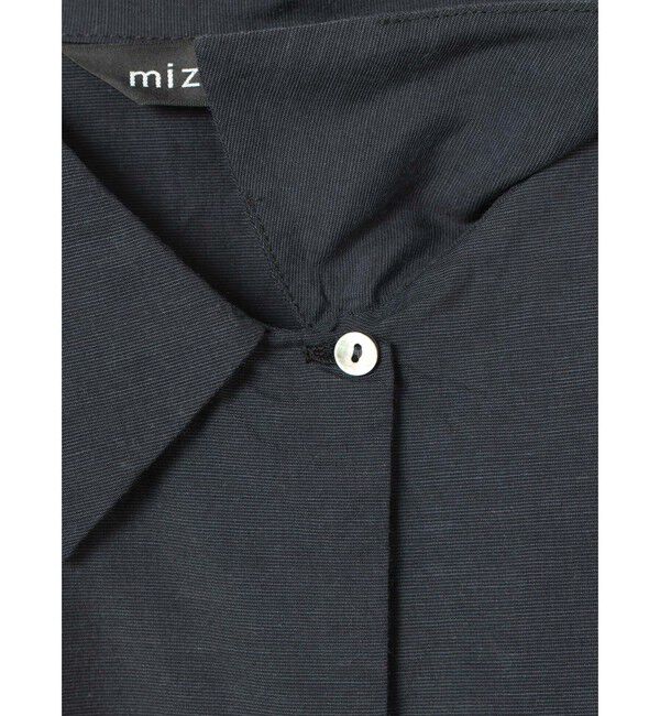 mizuiro ind「mizuiro ind ハーフスリーブワイドシャツ」|シャツ・ブラウス|
