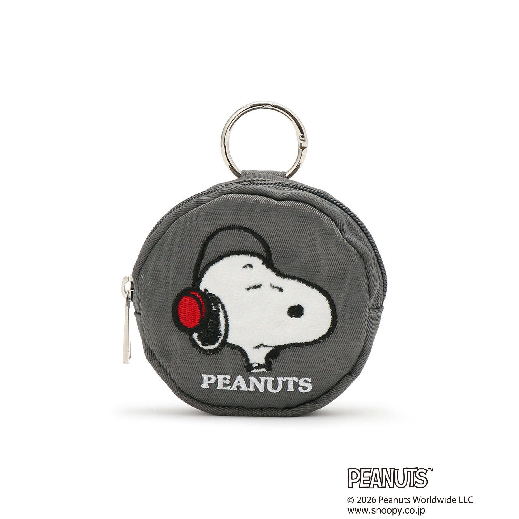 grove「【PEANUTS】撥水サークルポーチ」|キーケース|