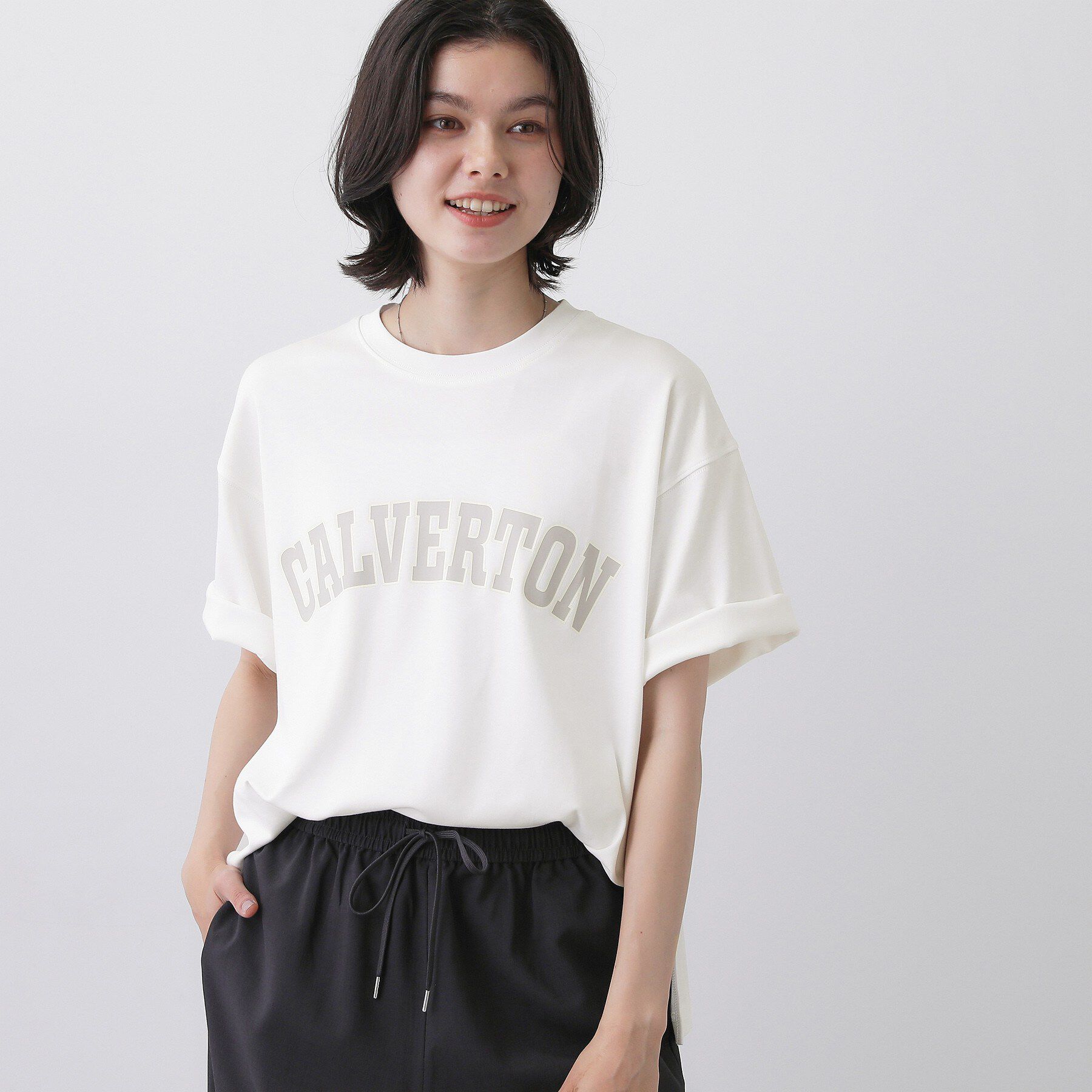 Dessin「撥水加工プリントT」|Tシャツ・カットソー|