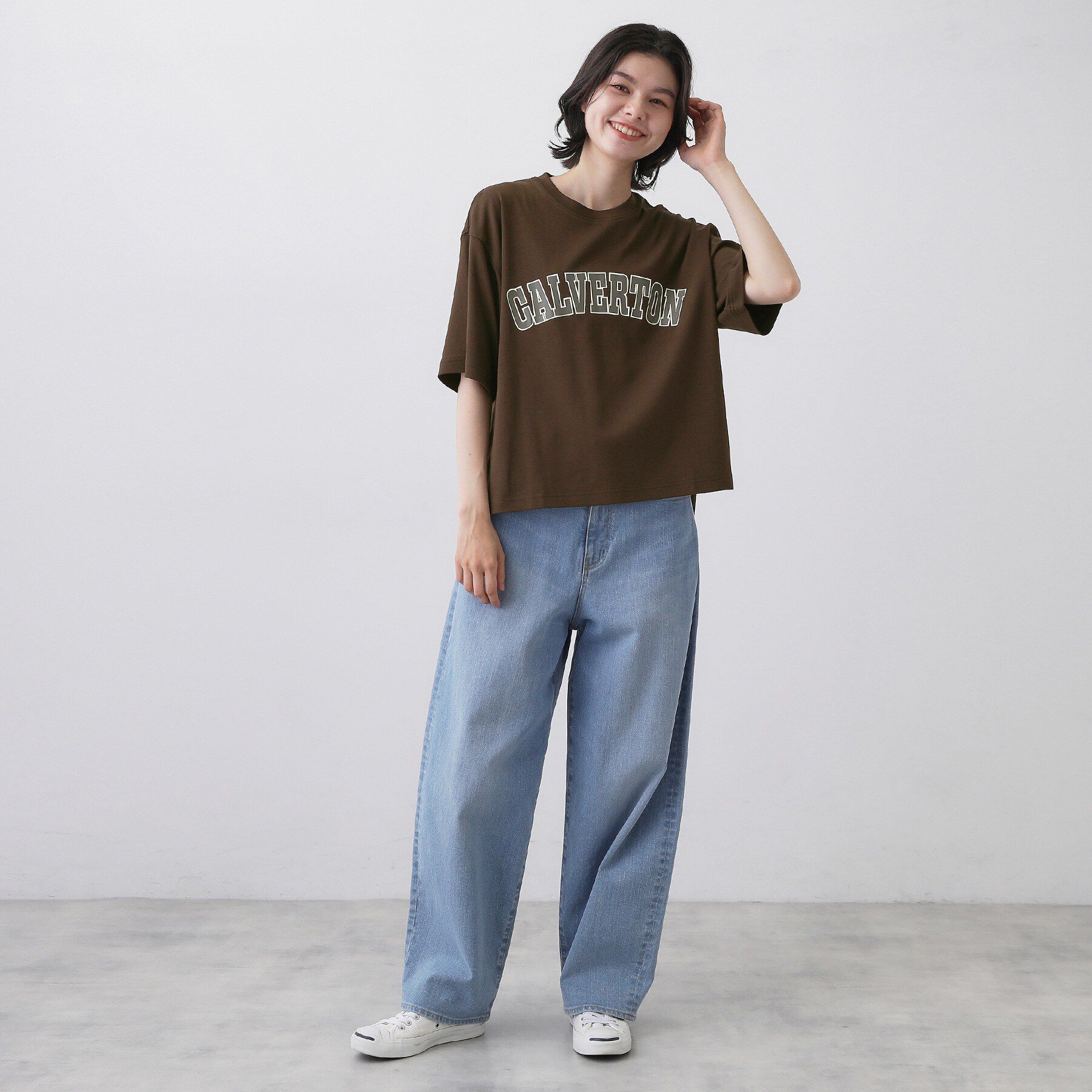Dessin「撥水加工プリントT」|Tシャツ・カットソー|