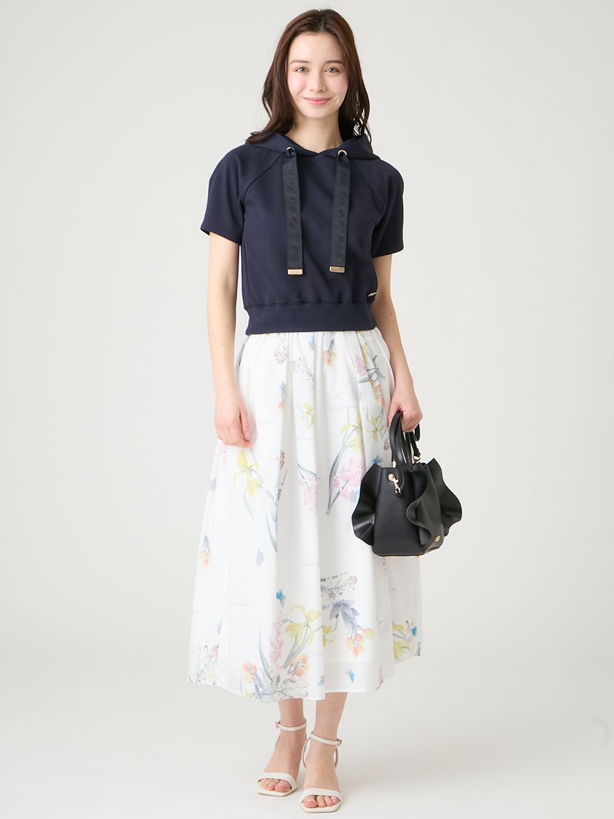 CELFORD「【CELFORD&times;P.J. REDOUTEコラボ】フーデッドプルオーバー」|Tシャツ・カットソー|