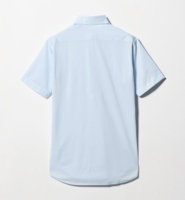 UNITED ARROWS green label relaxing「A+ COOL Pトリコット シャドーストライプ スタンダード ボタンダウン 半袖 ドレスシャツ -ストレッチ・イー」|シャツ・ブラウス|