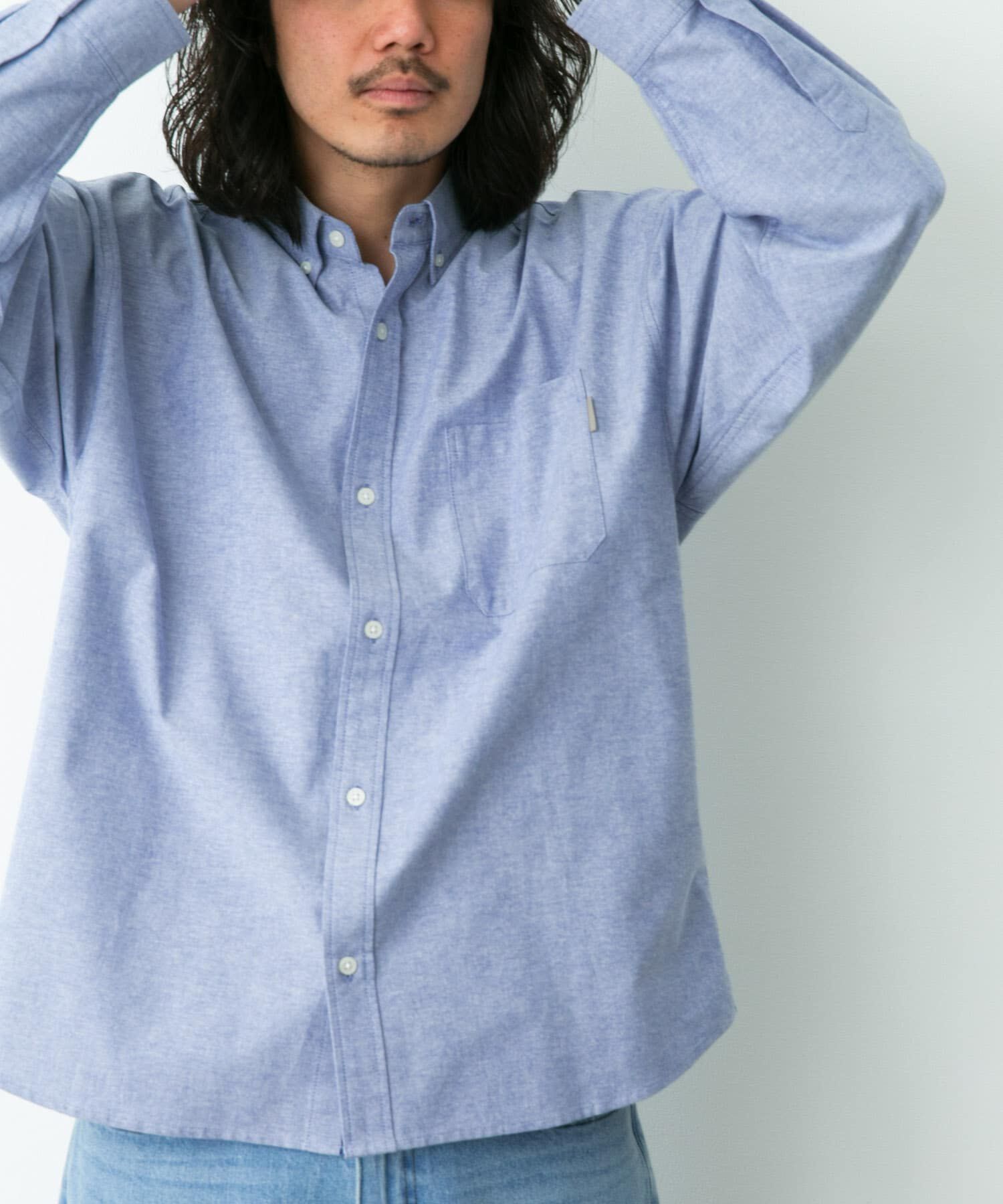 Sonny Label 「抗菌オックスボタンダウンオーバーシャツ」|シャツ・ブラウス|