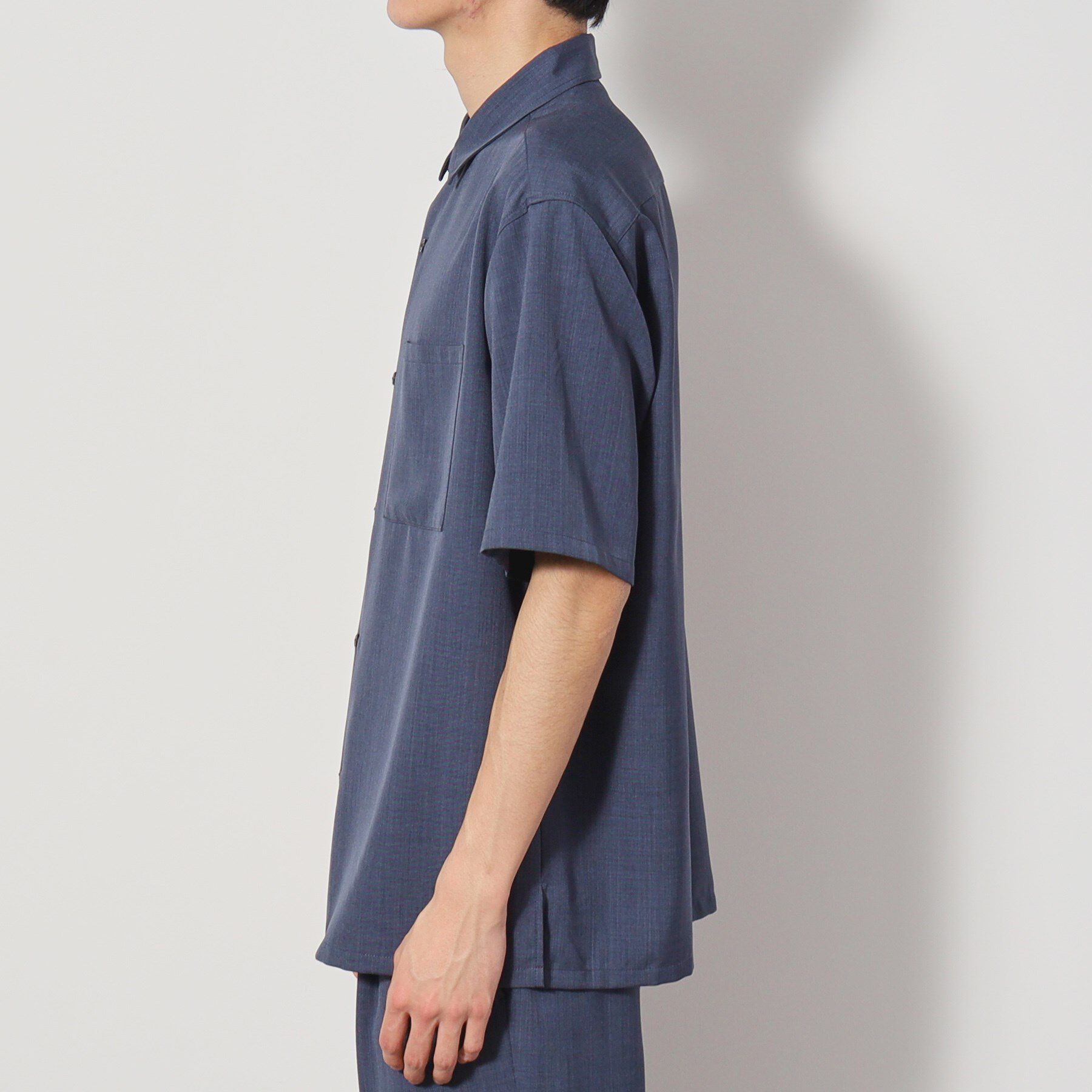 THE SHOP TK「ドライポリ 半袖シャツ　セットアップ可/吸水速乾/軽量/洗濯機OK」|シャツ・ブラウス|