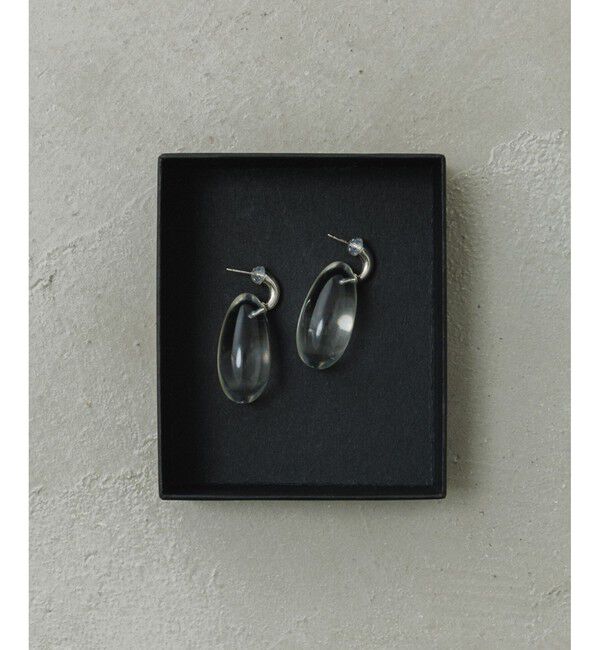 ADAM ET ROPE'「【EMOELLE】drop pierced earrings」|ピアス|ホワイト系(11)