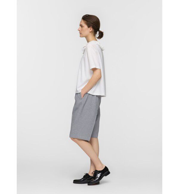 mizuiro ind「mizuiro ind センタープレスショートパンツ」|その他|