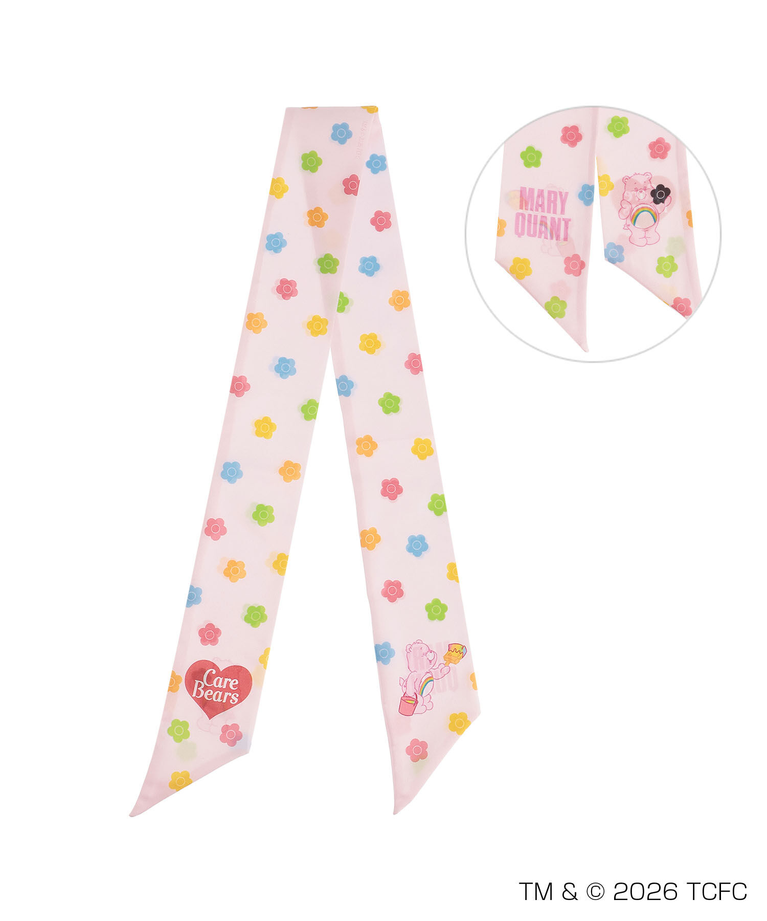 MARY QUANT「Care Bears(TM) リボンスカーフ」|バンダナ・スカーフ|