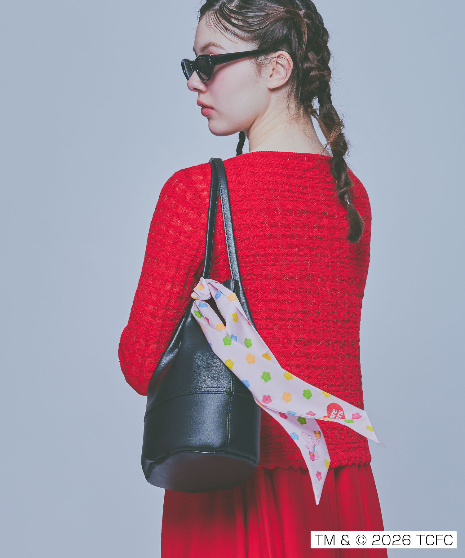 MARY QUANT「Care Bears(TM) リボンスカーフ」|バンダナ・スカーフ|