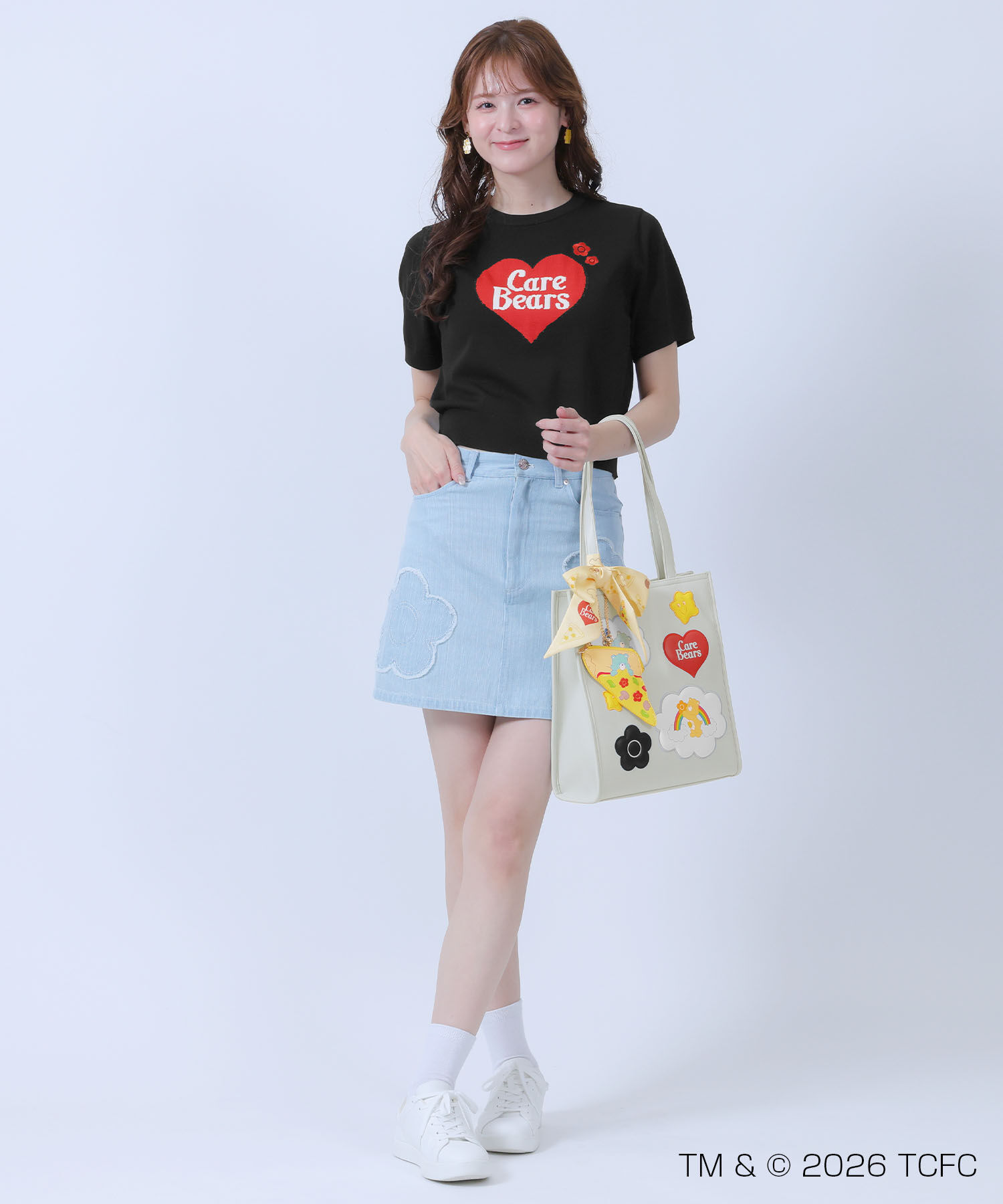 MARY QUANT「Care Bears(TM) パディングモチーフ トート」|トートバッグ|