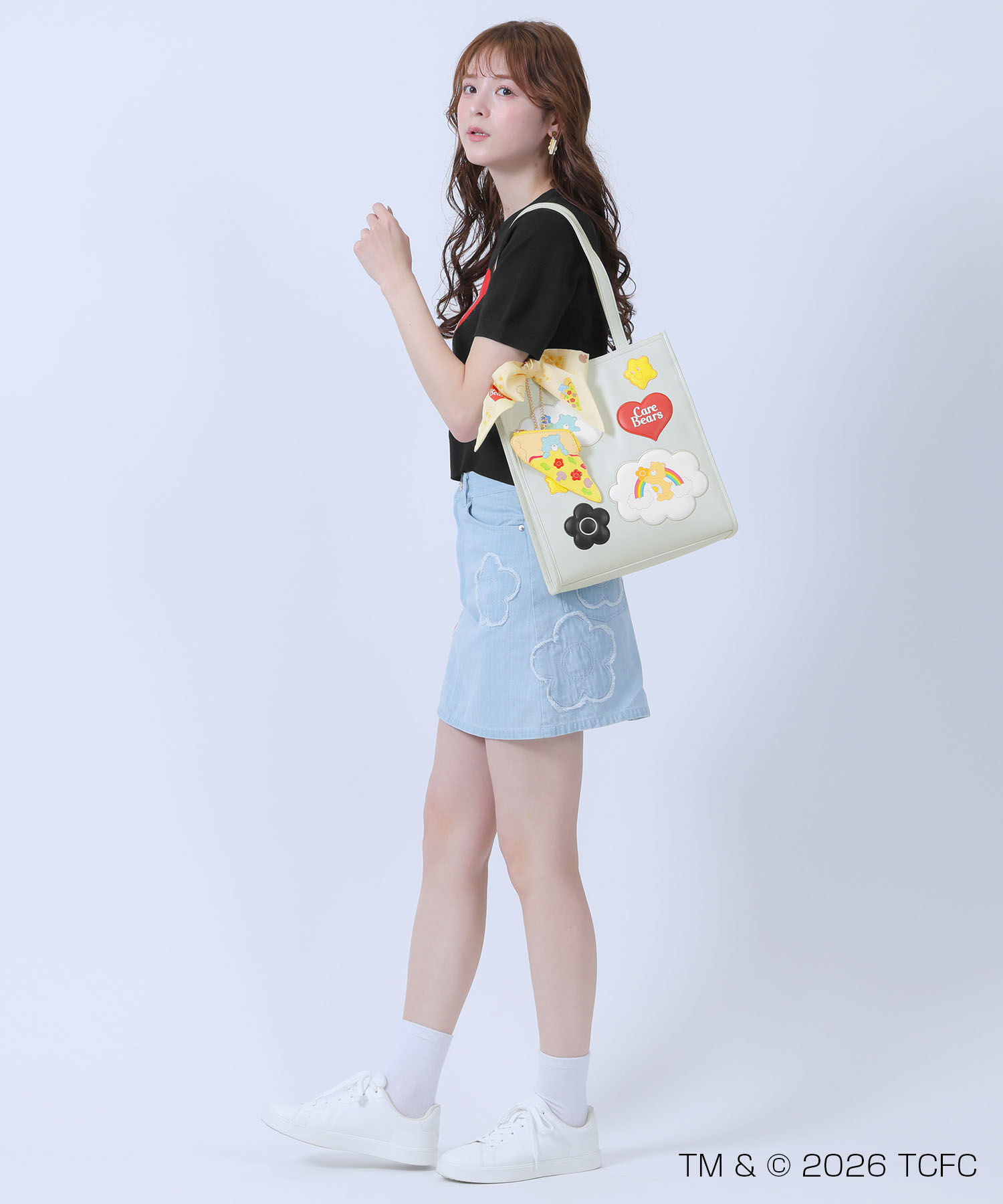 MARY QUANT「Care Bears(TM) パディングモチーフ トート」|トートバッグ|