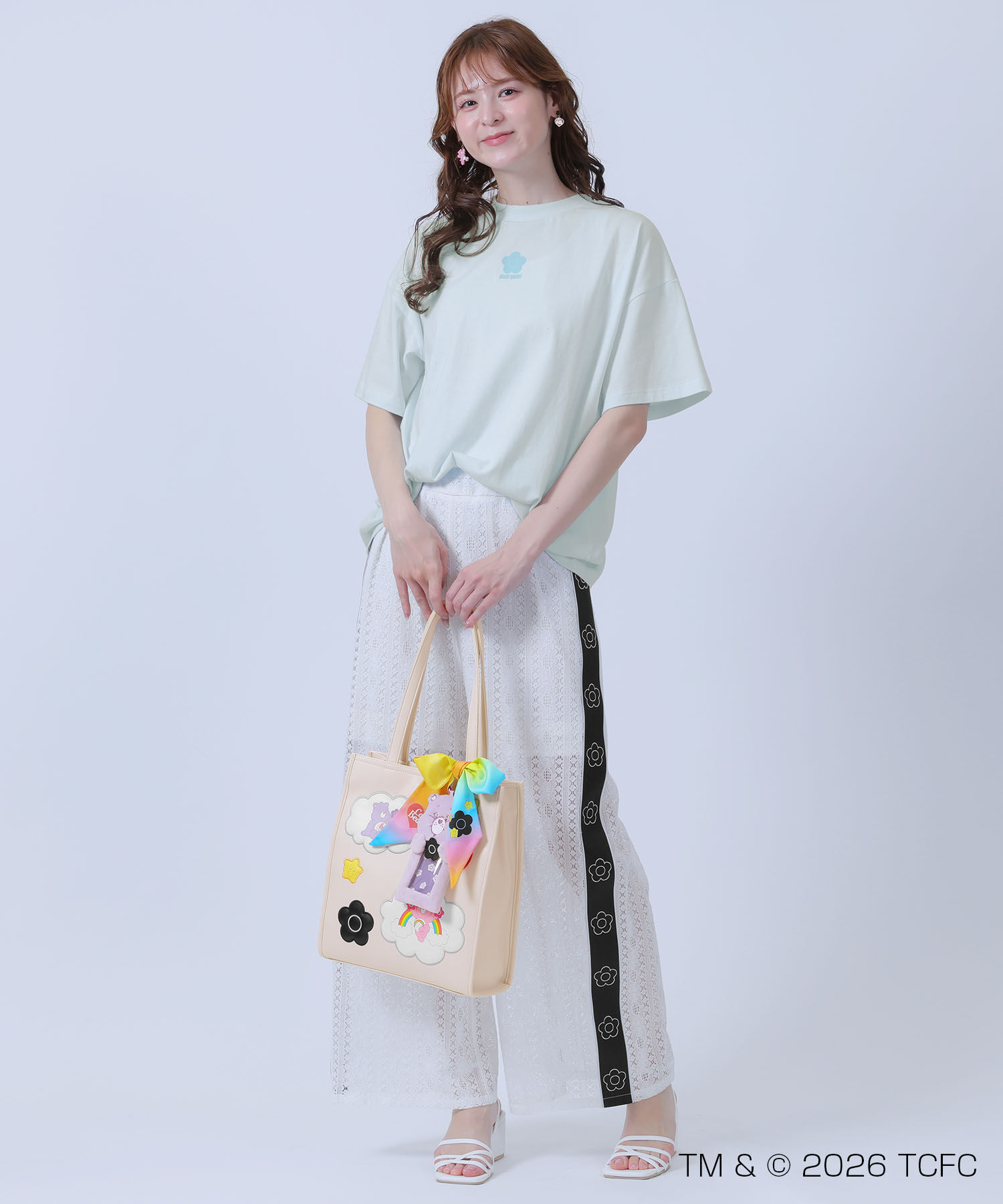 MARY QUANT「Care Bears(TM) パディングモチーフ トート」|トートバッグ|