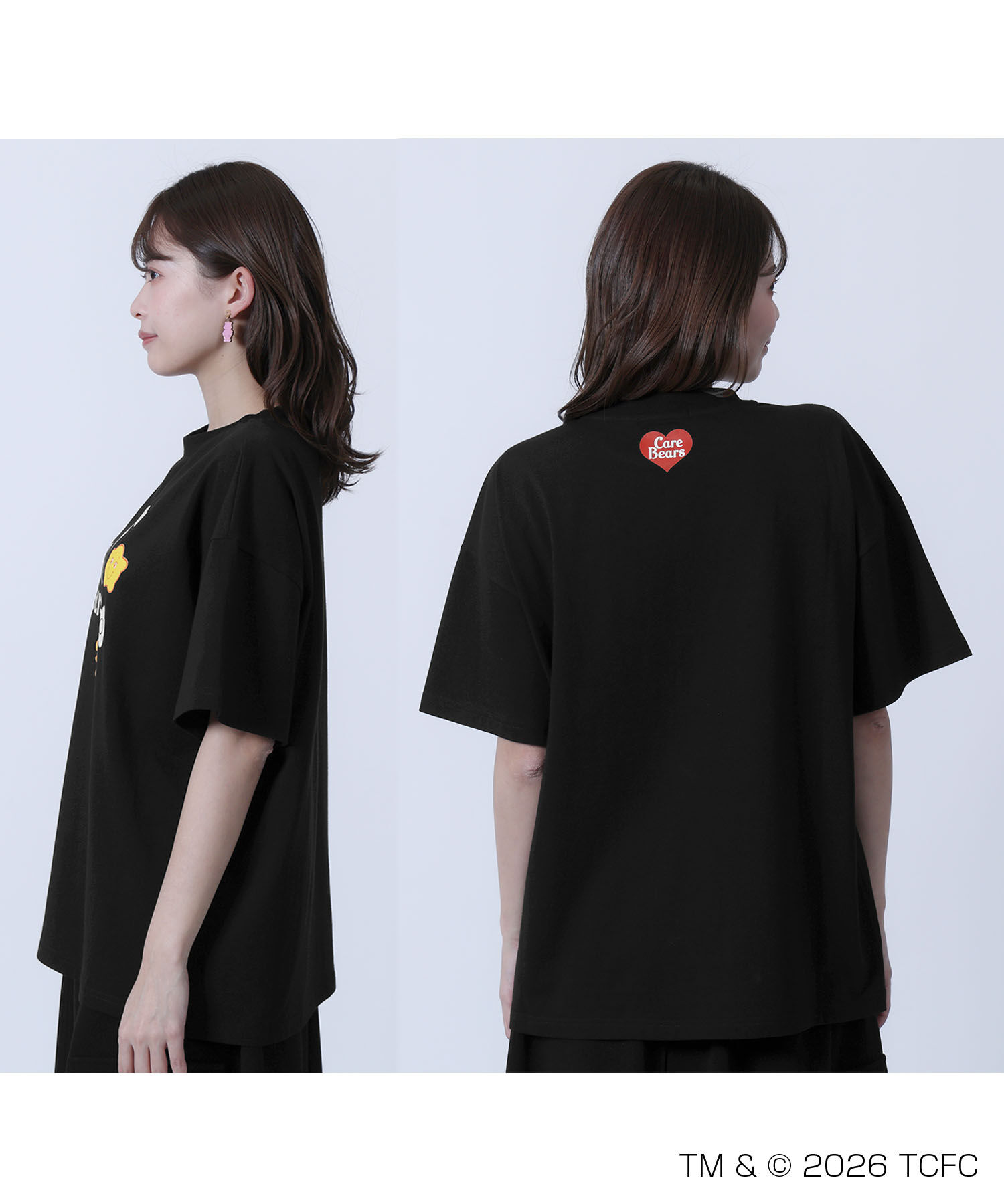 MARY QUANT「Care Bears(TM) ロゴビッグ Tシャツ」|Tシャツ・カットソー|