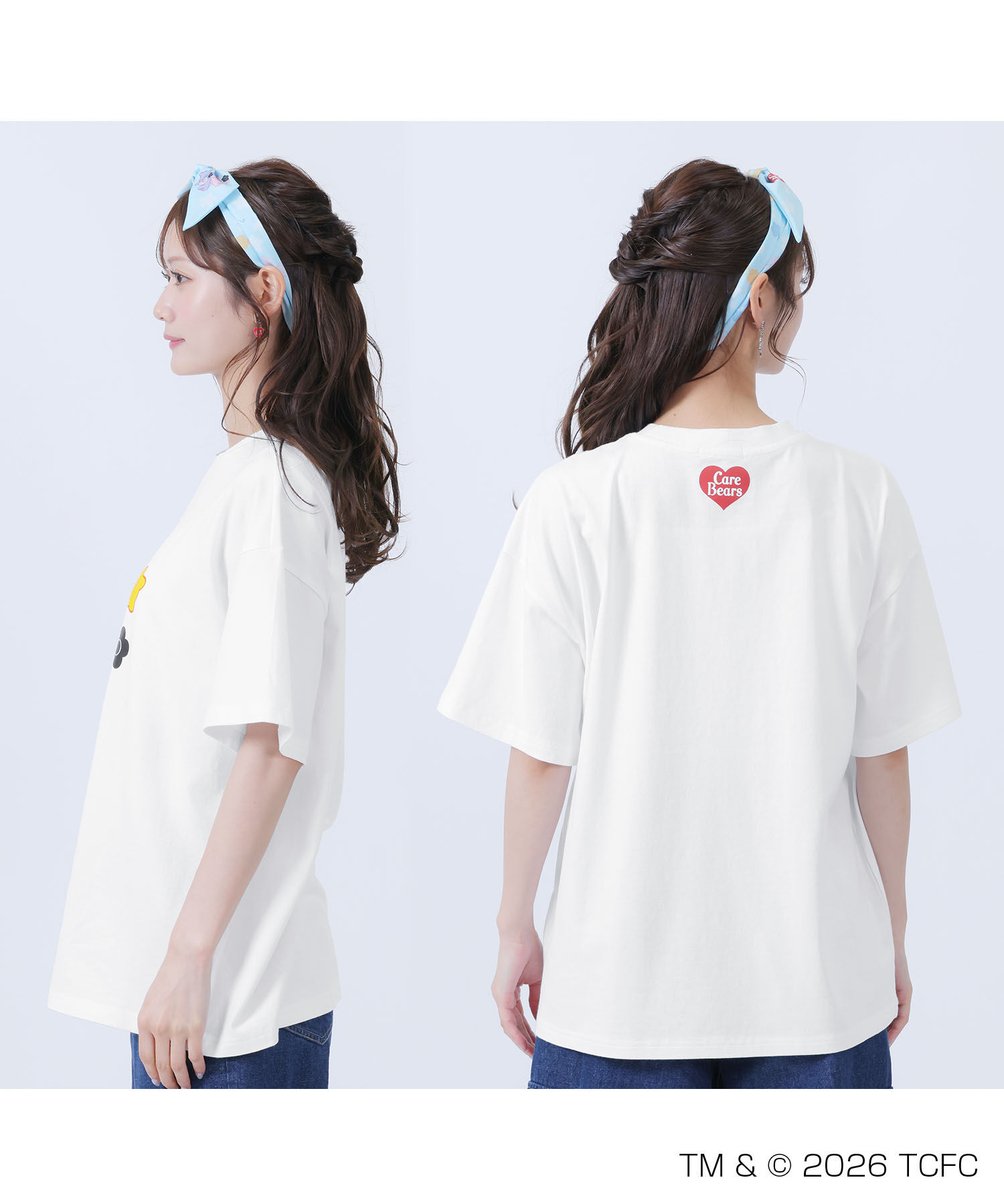 MARY QUANT「Care Bears(TM) ロゴビッグ Tシャツ」|Tシャツ・カットソー|