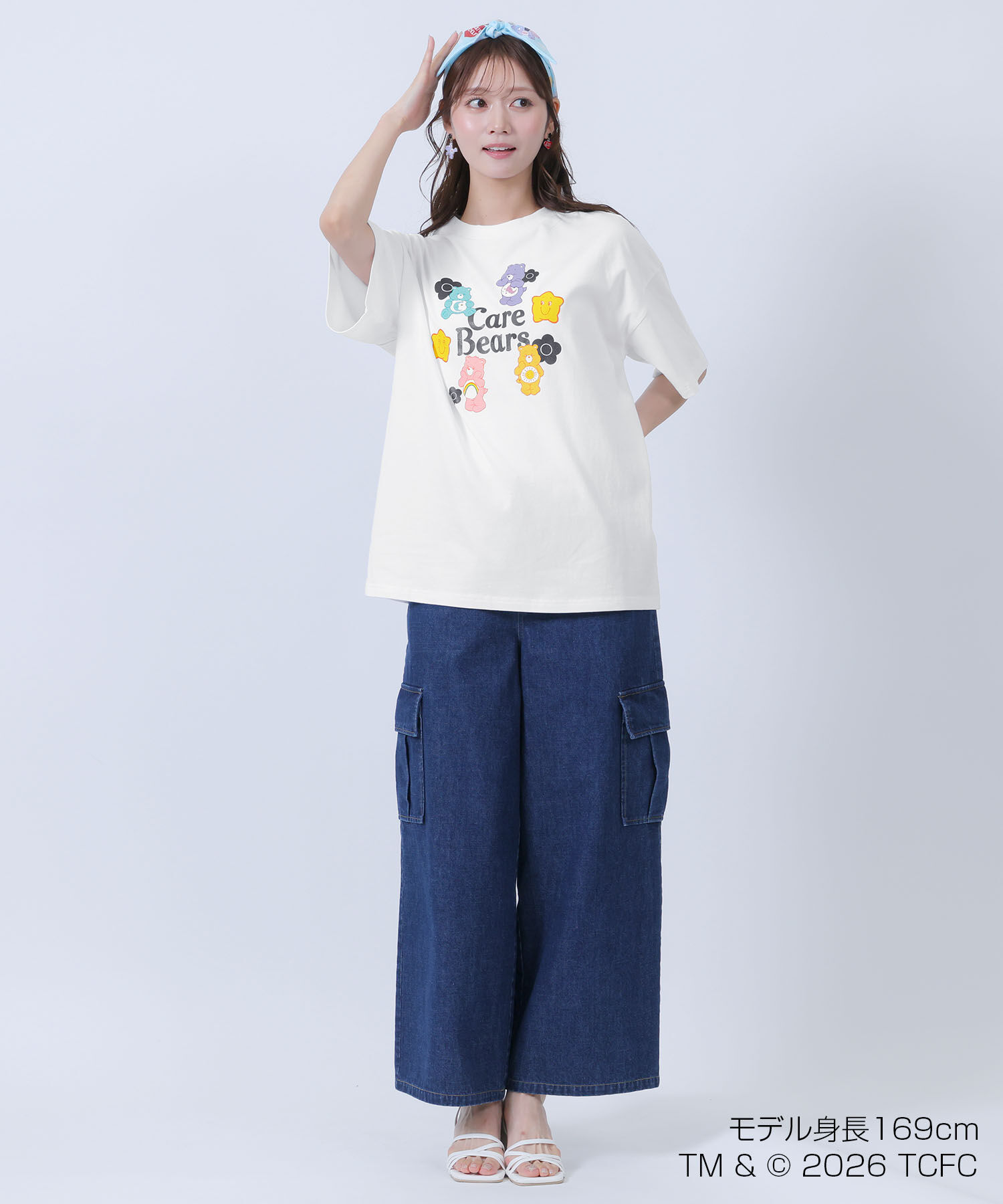 MARY QUANT「Care Bears(TM) ロゴビッグ Tシャツ」|Tシャツ・カットソー|