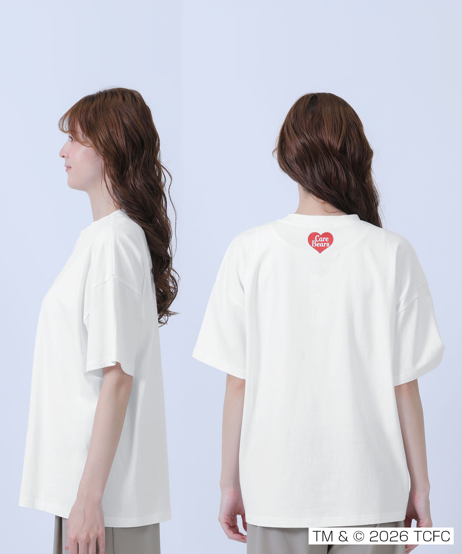 MARY QUANT「Care Bears(TM) ペイントビッグ Tシャツ」|Tシャツ・カットソー|