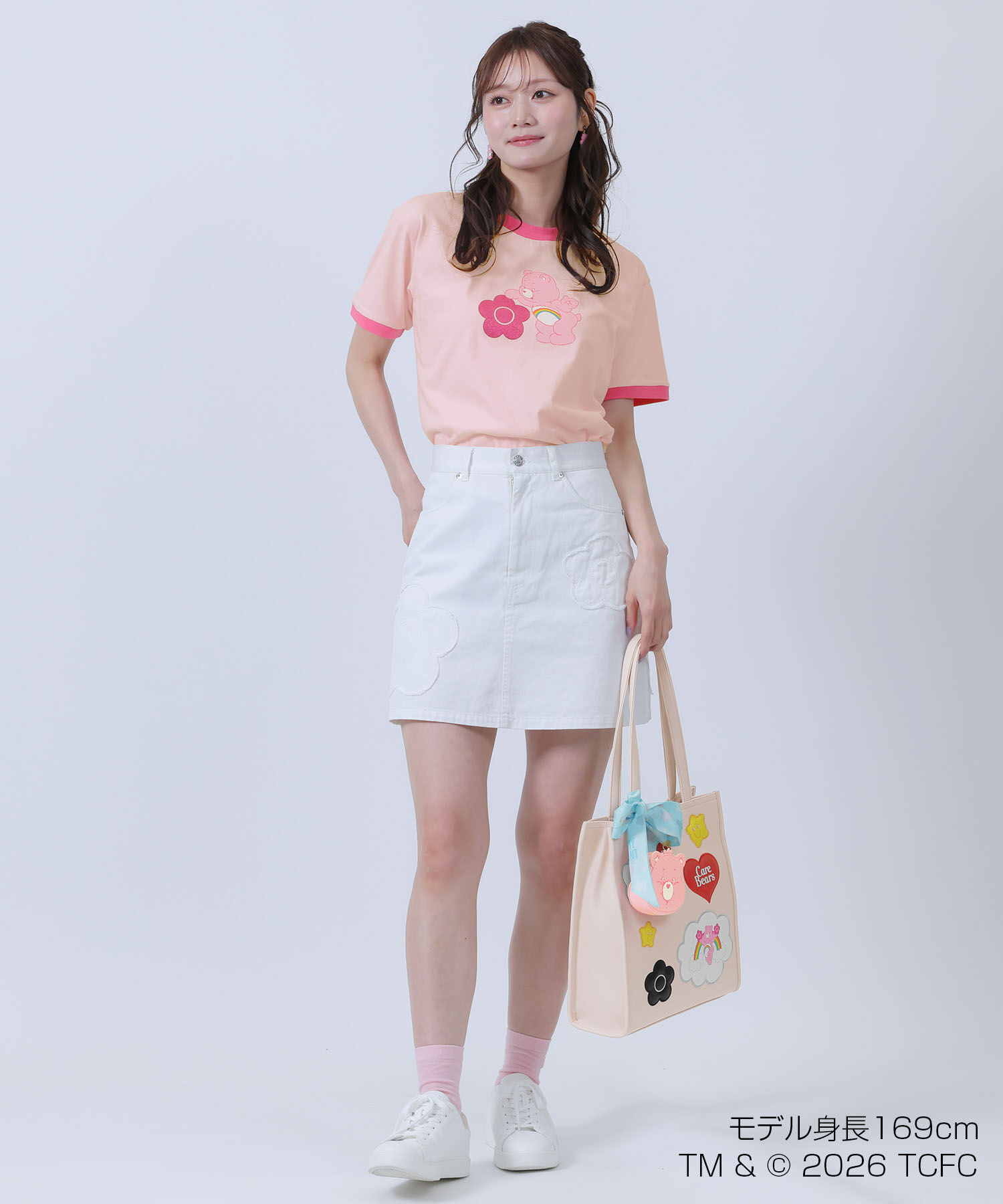 MARY QUANT「Care Bears(TM) リンガー Tシャツ」|Tシャツ・カットソー|