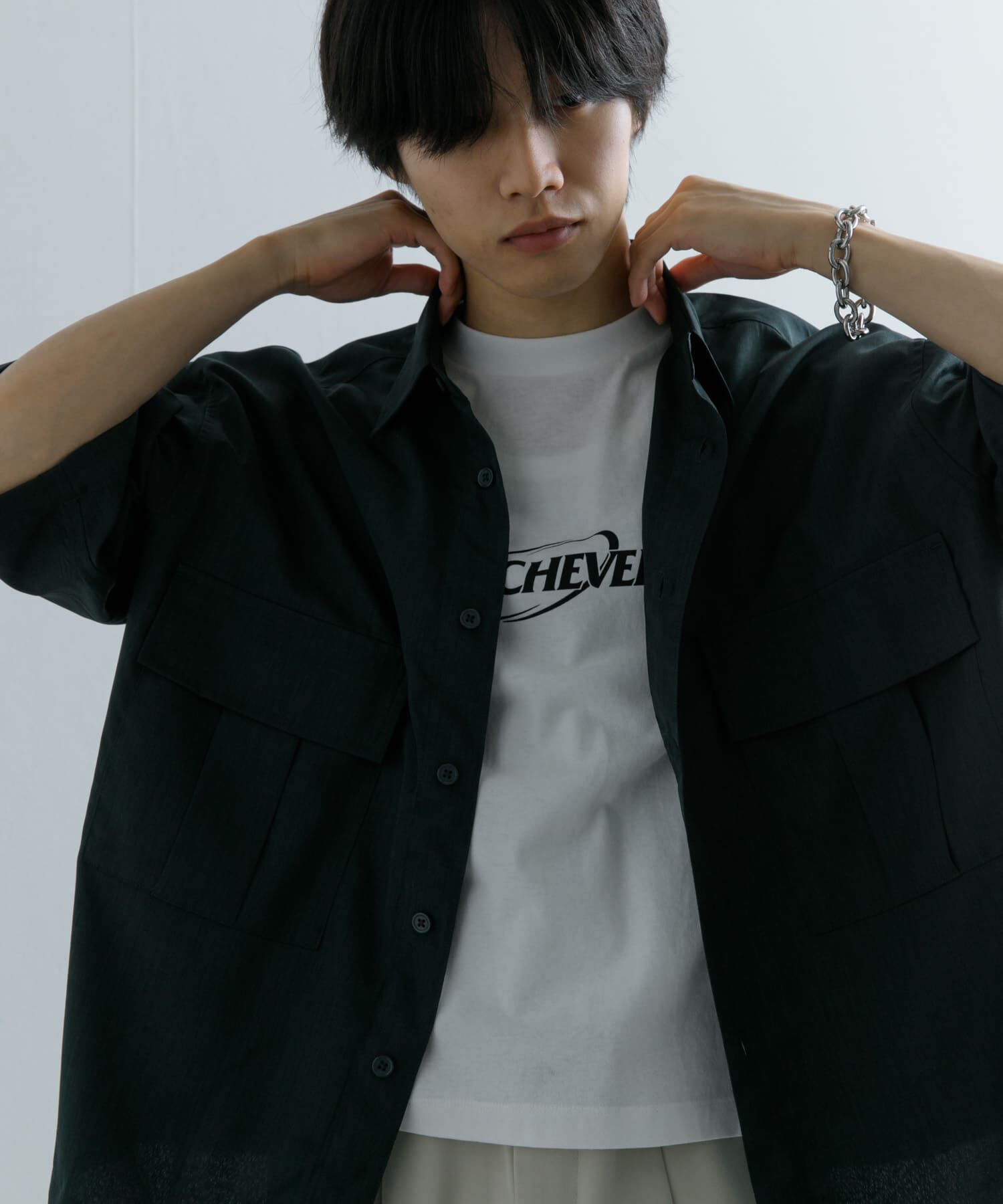 SENSE OF PLACE by URBAN RESEARCH「CPOサイドデザインルーズシャツ」|シャツ・ブラウス|