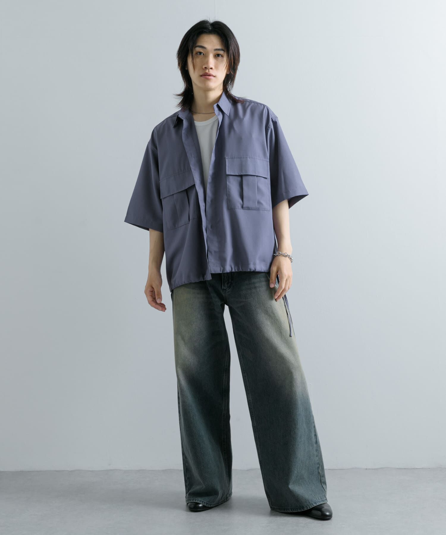 SENSE OF PLACE by URBAN RESEARCH「CPOサイドデザインルーズシャツ」|シャツ・ブラウス|