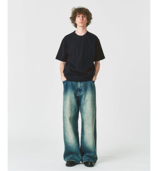 417 EDIFICE「【Hanes &times; 417 EDIFICE】別注 BEEFY CREW NECK T-SHIRT（MODERN FIT）」|Tシャツ・カットソー|
