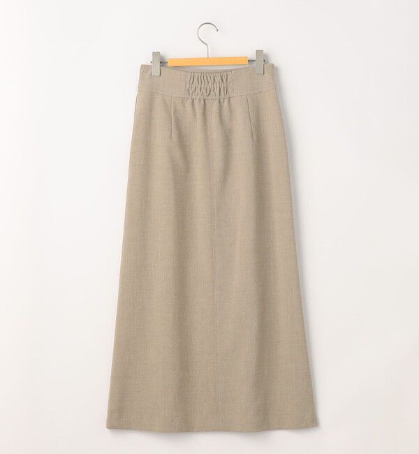 NOLLEY'S sophi「《セットアップ対応》ウォッシャブル麻調合繊ロングスカート」|スカート|