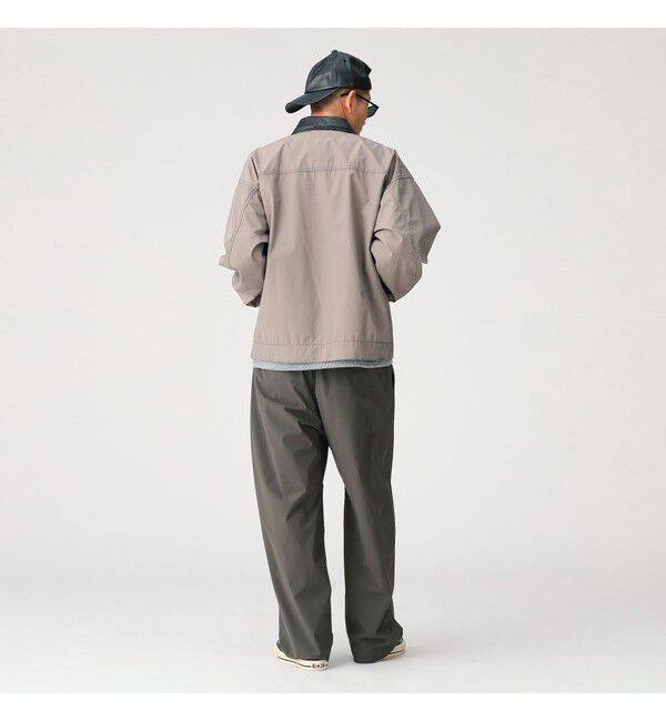 BEAMS「BEAMS｜【別注】Gramicci / 4WAYストレッチ ナイロン スラックス｜グラミチ 別注｜ 紫外線カット 接触冷感」|スラックス|
