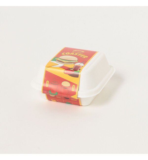 BEAMS「carpenter / ハンバーガー コースター」|食器・キッチングッズ|
