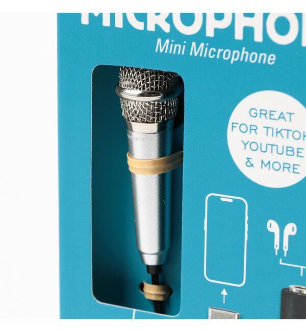 BEAMS「KIKKERLAND / Plug & Play Microphone」|モバイルケース|