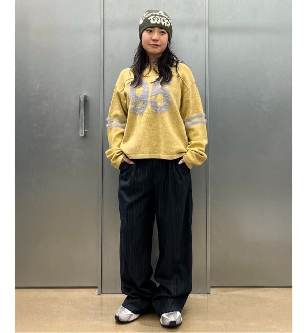JOINT WORKS「ワイドタック ストライプ トラウザーズ / Wide Tuck Stripe Trousers」|スラックス|