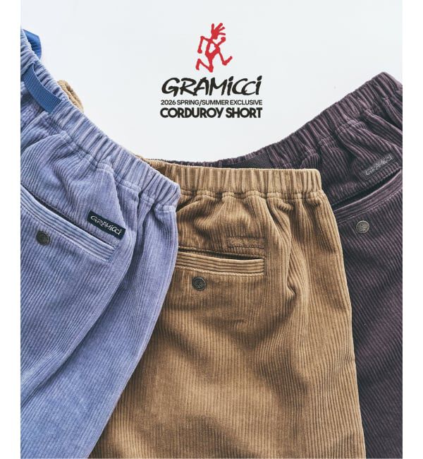 417 EDIFICE「Gramicci / グラミチ for 417 コーデュロイショートパンツ」|その他|