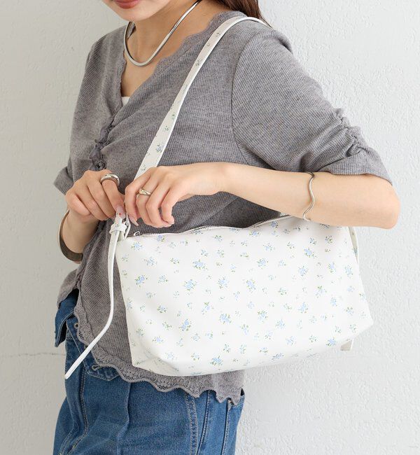  「花柄ワンショルダーBAG」|トートバッグ|