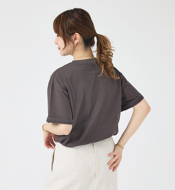Rouge vif「コットンフォト&ロゴTシャツ/半袖【予約】」|Tシャツ・カットソー|