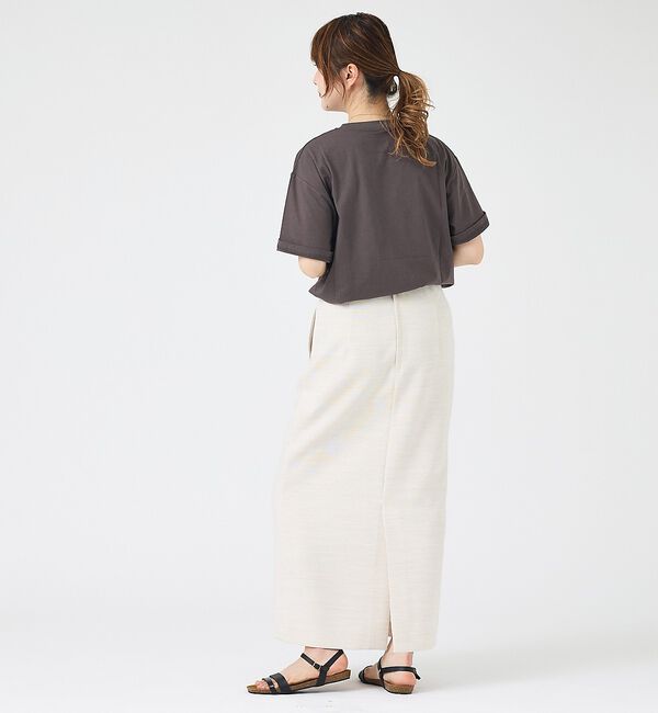 Rouge vif「コットンフォト&ロゴTシャツ/半袖【予約】」|Tシャツ・カットソー|