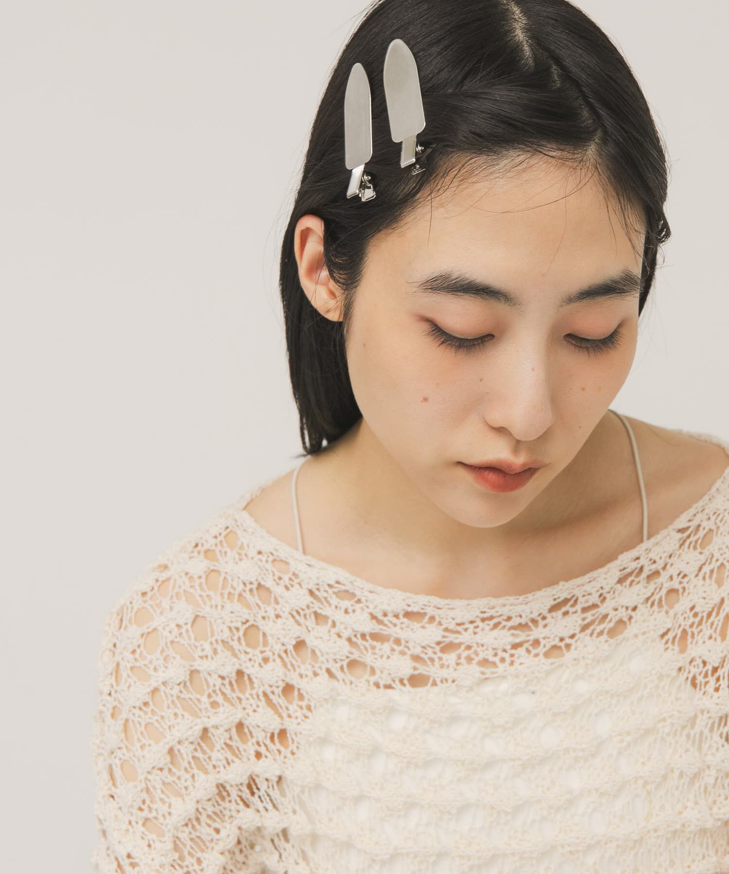  「フラットメタルヘアークリップ」|その他|
