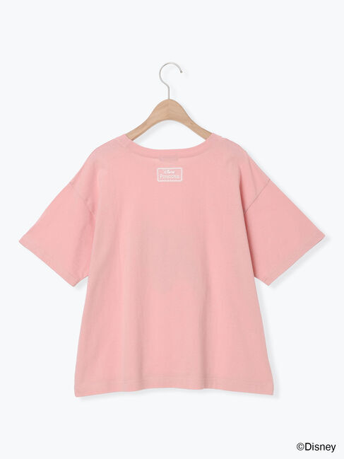 Samansa Mos2「【Disney】ピノキオ/フィガロ刺繍Tシャツ」|Tシャツ・カットソー|
