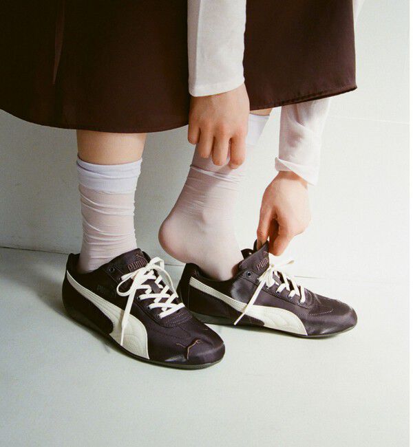 UNITED ARROWS green label relaxing「【別注】＜PUMA＞スピードキャット サテン スニーカー」|スニーカー|DK.GRAY