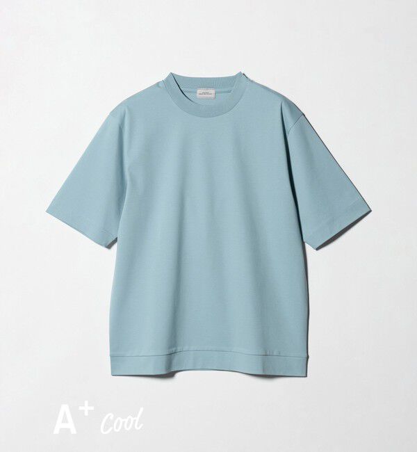 UNITED ARROWS green label relaxing「A+ COOL スムース クルーネック カットソー -吸水速乾・抗菌-」|Tシャツ・カットソー|