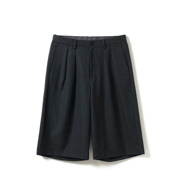 BEAMS「【ワイドストレートフィット】ショート スラックス」|その他|CHARCOAL.G